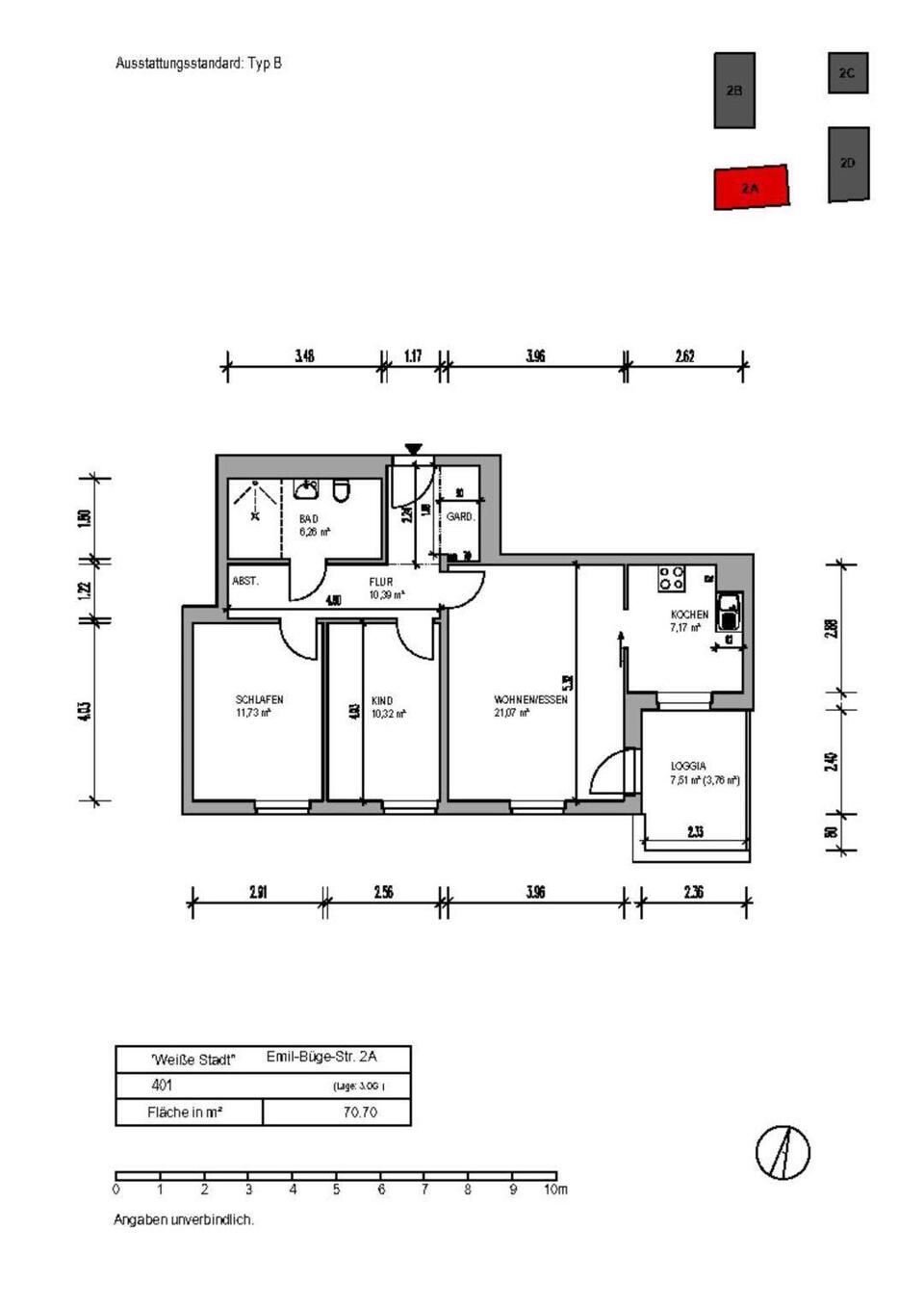 Grundriss Emil-Büge-Straße 2 a, 16515 Oranienburg